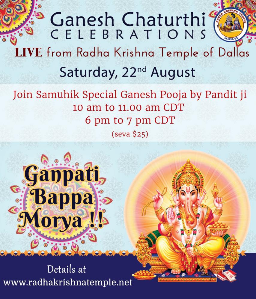 Ganesh Chaturthi Celebrations