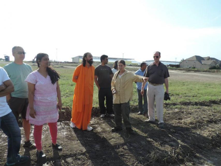 Construction of the Radha Krishna Temple of Dallas